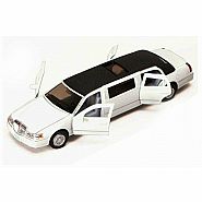 Die-cast Stretch Limousine White