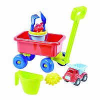 Ecoiffier Beach Wagon with Accessories