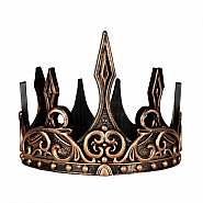 Great Pretenders Medieval Crown, Gold/ Black