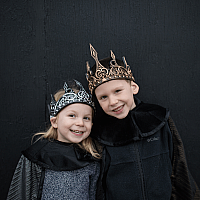 Great Pretenders Medieval Crown Silver/Black 