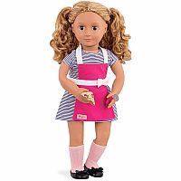 Our Generation Deluxe Doll "Isa" Drive-In Carhop Service