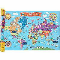 Our World Kid's Laminated Map