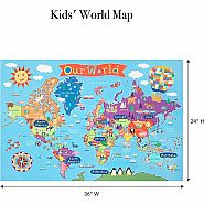 Our World Kid's Laminated Map