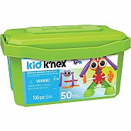 Kid KNEX 100 Piece Budding Builders Tub