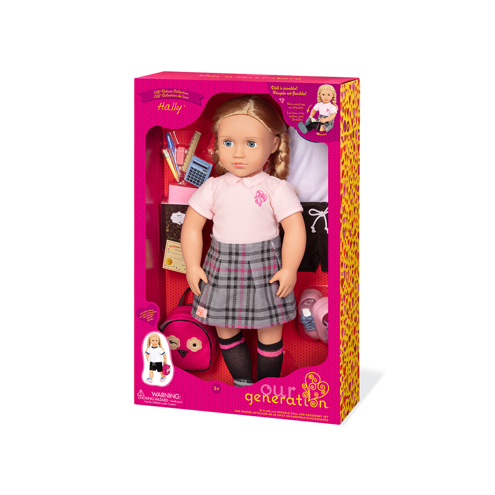 Our Generation Deluxe "Hally" School Days - Timeless Toys Ltd.