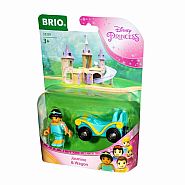 BRIO Disney Princess Jasmine & Wagon