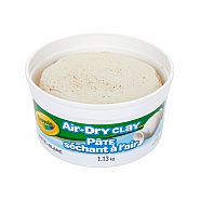 Crayola Air-Dry Clay: 2.5 lbs - White