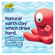 Crayola Air-Dry Clay: 2.5 lbs - White