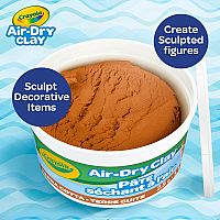 Crayola Air-Dry Clay: 2.5 lb - Terra Cotta