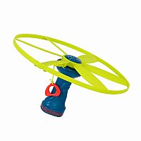 B.Toys Disc-Oh Lightup Flying Disc with Launcher