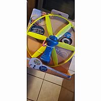 B.Toys Disc-Oh Lightup Flying Disc with Launcher