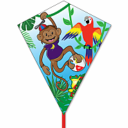 Premier Kites 25 inch Diamond Kite: Monkey