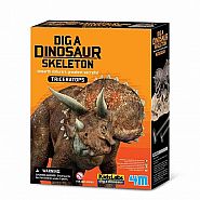 4M Dig a Dino Skeleton - Triceratops