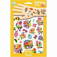 Djeco Tattoos - Aqua Flor