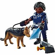 Playmobil Special Plus: Policeman with Dog