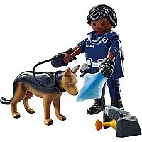 Playmobil Special Plus: Policeman with Dog