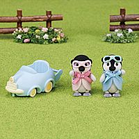 Calico Critters Penguin Baby Ride & Play