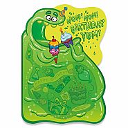 Blob Neon Birthday Card