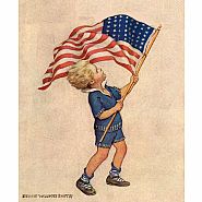 T.J. Whitneys Card: Waving the Flag