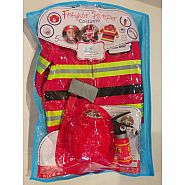 Great Pretenders Firefighter Costume with Accessories (Size 3-4)