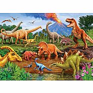 Cobble Hill 35 Piece Tray Puzzle - Triceratops and Friends