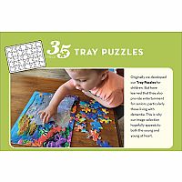 Cobble Hill 35 Piece Tray Puzzle - Triceratops and Friends