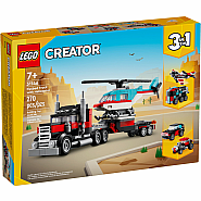 LEGO® Creator: Flatbed Truck with Helicopter