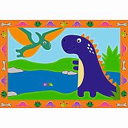 CreArt Painting by Numbers: Land of the Dinosaurs