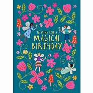 Fairy Garden Birthday Card