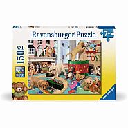 Ravensburger 150 Piece Jigsaw Puzzle: Little Paws Playtime