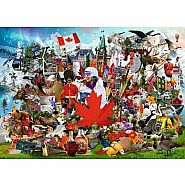 Ravensburger 1000 Piece Jigsaw Puzzle: Oh, Canada!