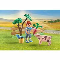 Playmobil Vegetable Garden with Grandparents