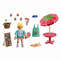 Playmobil Homemade Strawberry Jam Stall