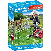 Playmobil Firefighter Animal Rescue