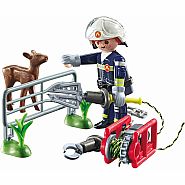 Playmobil Firefighter Animal Rescue