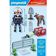 Playmobil Firefighter Animal Rescue