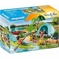 Playmobil Campsite with Kayaks