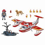 Playmobil Firefighting Plane with Extinguishing Function