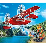 Playmobil Firefighting Plane with Extinguishing Function