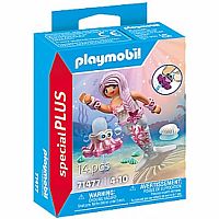 Playmobil Mermaid with Squirt Octopus