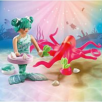 Playmobil Mermaid with Colour-Changing Octopus