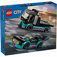 LEGO® City: Race Car and Car Carrier Truck