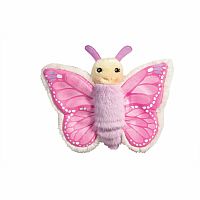 Douglas Mini: Pink Butterfly (Finger Puppet)