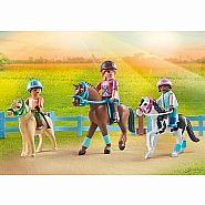 Playmobil Horses of Waterfall: Mobile Horse Riding School