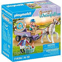 Playmobil Horses of Waterfall: Pony Carriage