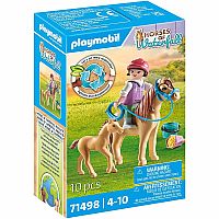 Playmobil Horses of Waterfall: Child with Pony and Foal