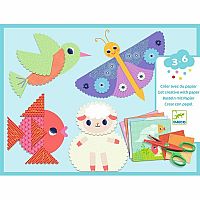 Djeco Collages: Crinkle Cutting
