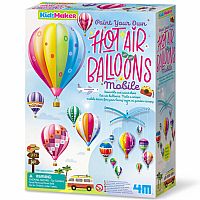 Kidzmaker - Paint Your Own Hot Air Balloons Mobile