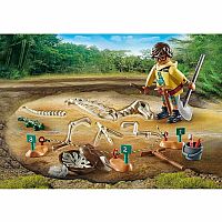 Playmobil Dinos: Archaological Dig with Dinosaur Skeleton