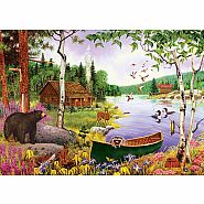 Cobble Hill 35 Piece Tray Puzzle - Bear Lake